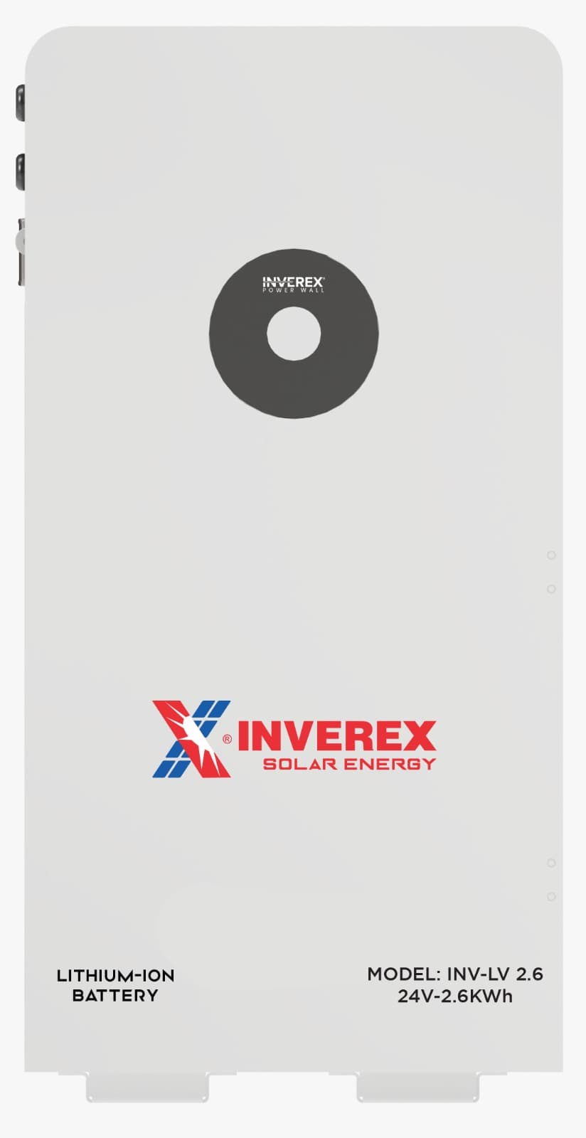 INVEREX LITHIUM BATTERY POWER WALL 24V-2.6Kwh