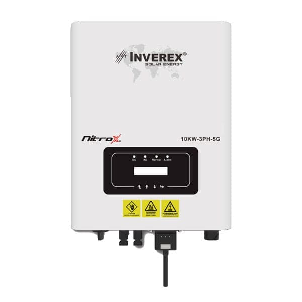 INVEREX NITROX 10KW 3PH-5G ( ON - GRID ) SOLAR INVERTER