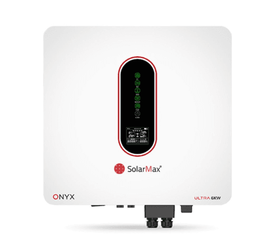 SolarMax 6kW Onyx UL Hybrid Inverter (PV9000) 1 Phase LV IP65 (5Y)