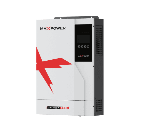 MaxPower PV Tech 5000 Hybrid Inverter 1 Phase LV IP21 (3Y)