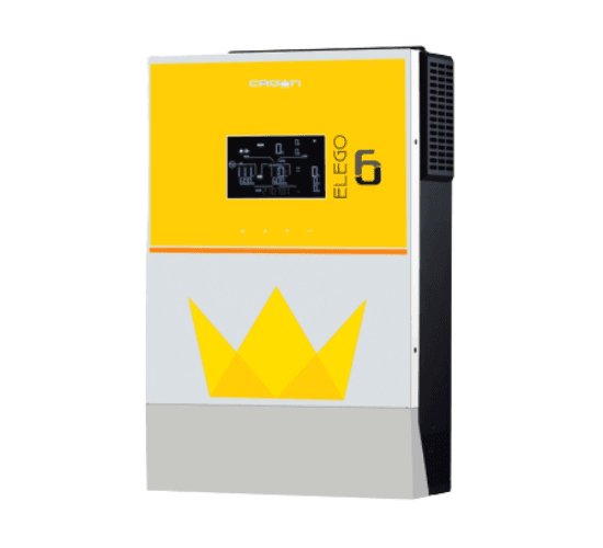 Crown Elego 6kW Hybrid Inverter 1 Phase LV IP21 (4Y)
