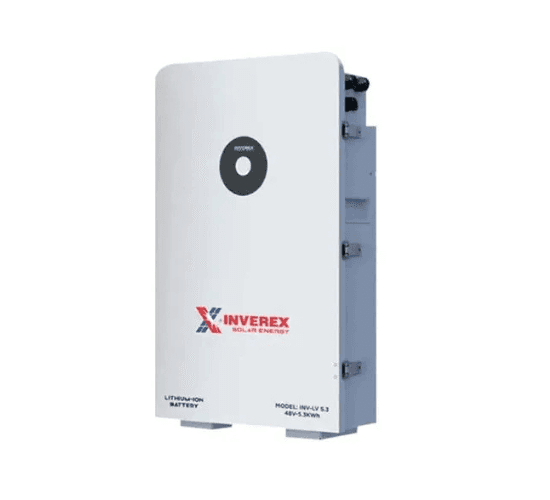 Inverex 51V 100Ah Lithium Battery IP65 LV (5Y)