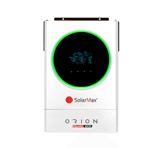 SolarMax ORION DUAL 6kW Hybrid Inverter 1 Phase LV IP21 (2Y)