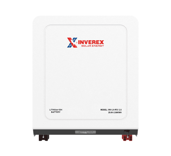 Inverex 2.5kWh 24V Lithium Battery IP20 LV (10Y)