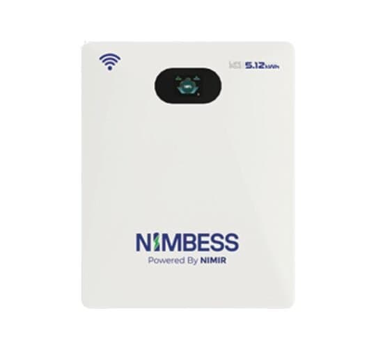 Nimbess 5.12Kwh Lithium Battery IP20 LV (10Y)