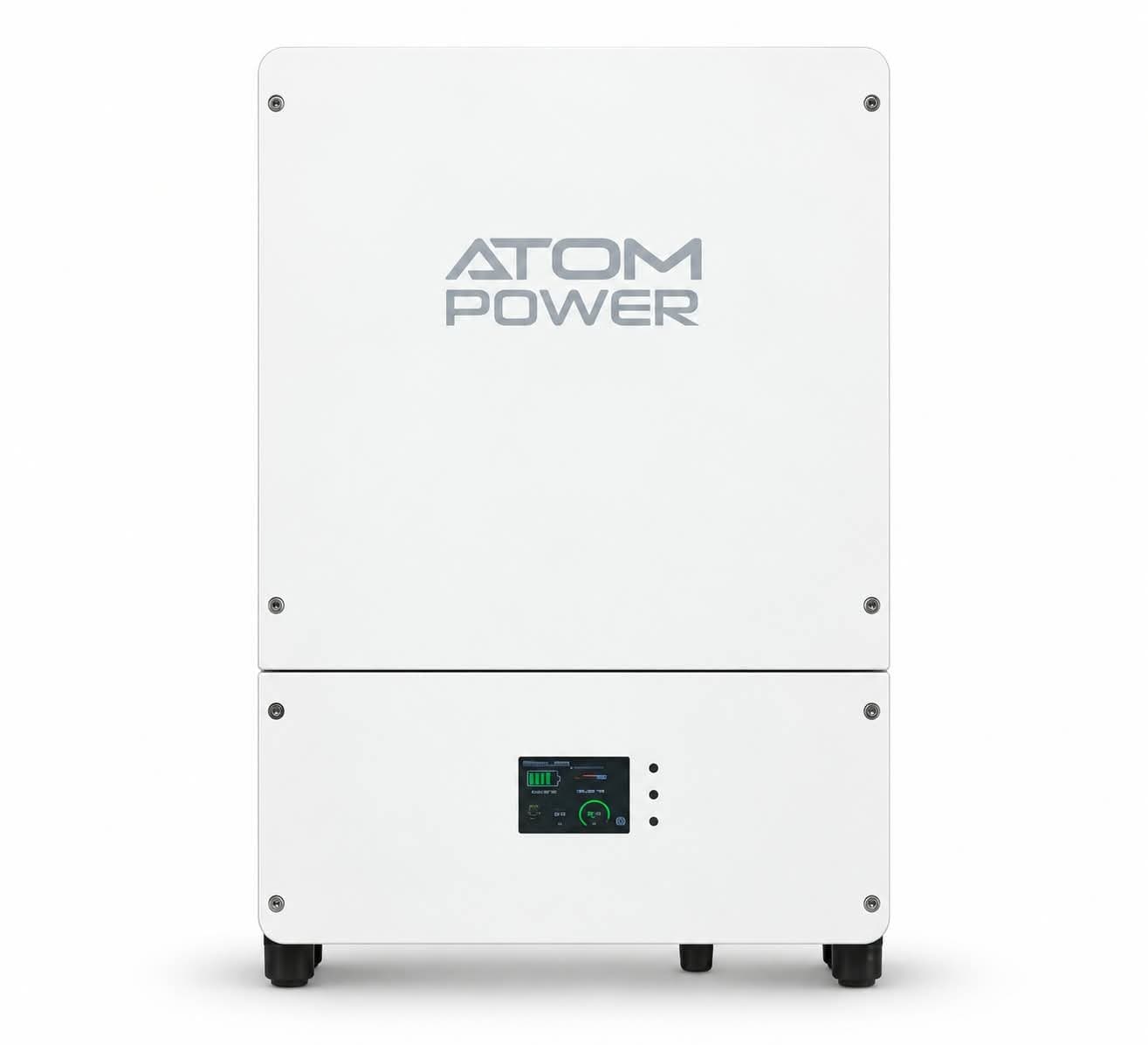 ATOM POWER 2.56kWh LiFePO₄ Battery IP54 LV (5Y)