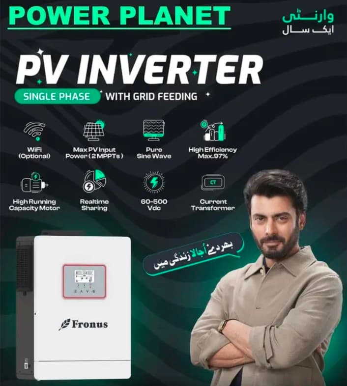 Fronus Meta 6KW PV9000 With Netmetering Battery Less Solar Inverter