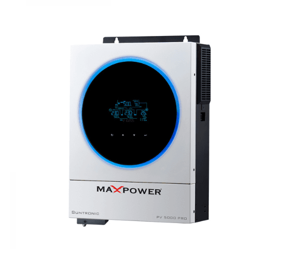 MaxPower Suntronic Pro PV5000 Hybrid Inverter 1 Phase LV IP21 (3Y)