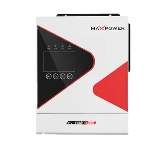 MaxPower PV Tech 6000 Hybrid Inverter 1 Phase LV IP21 (3Y)