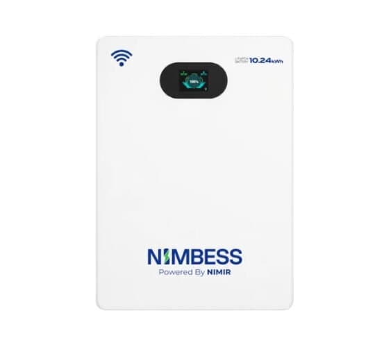 Nimbess 10.24Kwh Lithium Battery IP20 LV (10Y)