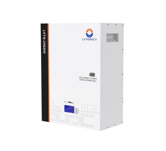 LVTOPSUN 5kw with lcd Lithium Battery LV